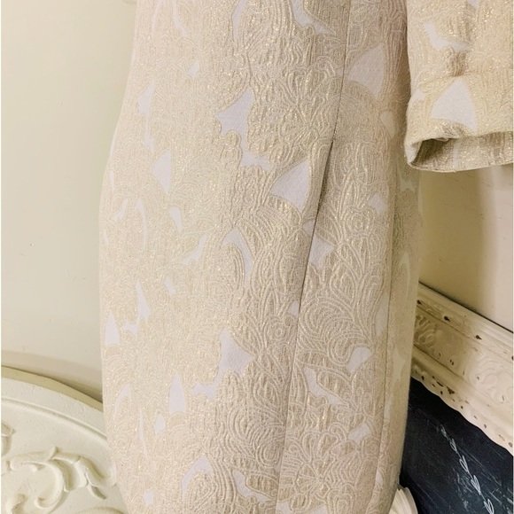 VINTAGE Doncaster Collection Brocade Mini Dress - Picture 6 of 15